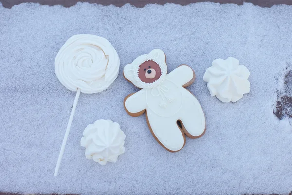 Doces, biscoitos, decoração de doces — Fotografia de Stock