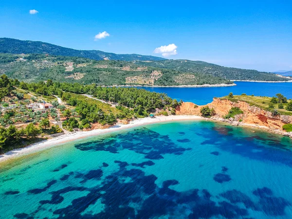 Majestic Strand Kokkinokastro Alonnisos Sziget Görögország — Stock Fotó