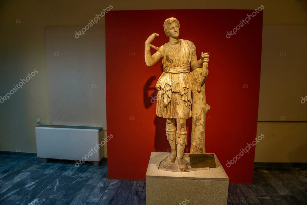 Messene, Grecia, 20 de junio de 2021 Hallazgos arqueológicos en el