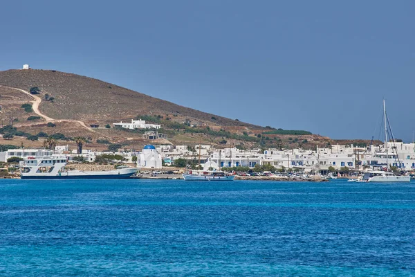 Antiparos Island Greece June 2017 Beautiful Seascape View Travelling Antiparos —  Fotos de Stock