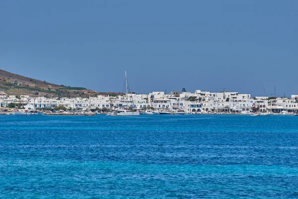 Antiparos Island Greece June 2017 Beautiful Seascape View Travelling Antiparos — Foto de Stock
