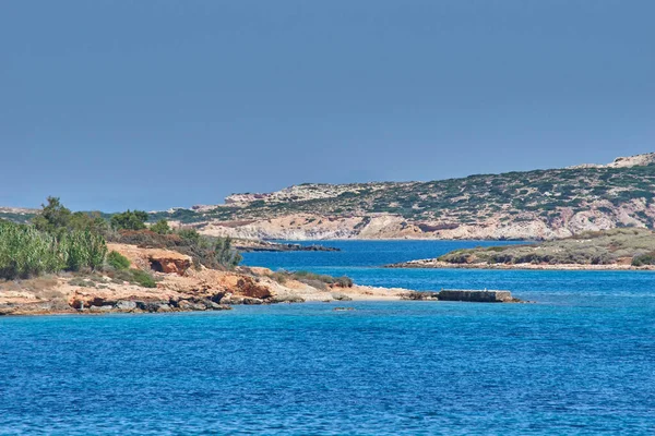 Antiparos Grekland Juni 2017 Vacker Havsutsikt Reser Till Antiparos När — Stockfoto