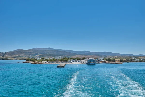 Antiparos Island Greece June 2017 Beautiful Seascape View Travelling Antiparos — Foto de Stock