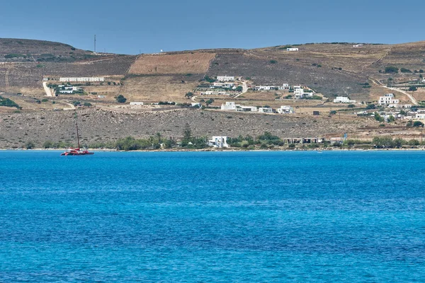 Antiparos Island Greece June 2017 Beautiful Seascape View Travelling Antiparos —  Fotos de Stock