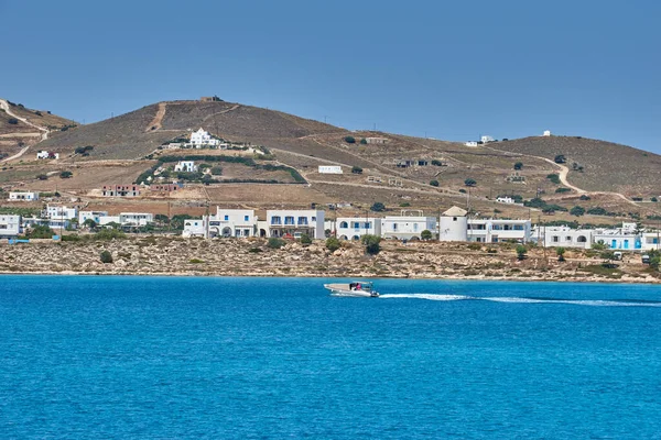 Antiparos Island Greece June 2017 Beautiful Seascape View Travelling Antiparos —  Fotos de Stock