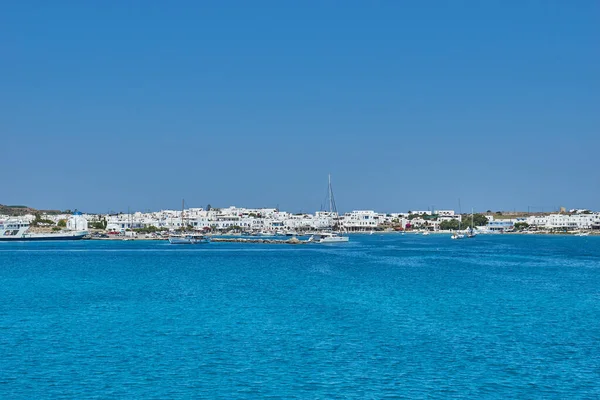 Antiparos Island Greece June 2017 Beautiful Seascape View Travelling Antiparos — Foto de Stock