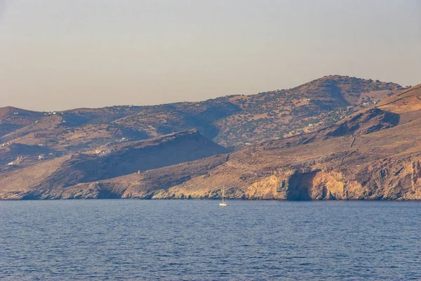 Malerischer Blick Auf Das Meer Der Nähe Des Leuchtturms Tamelos — Stockfoto