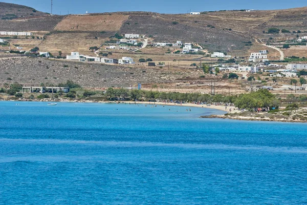 Antiparos Ilha Grécia Junho 2017 Bela Vista Mar Viajando Para — Fotografia de Stock