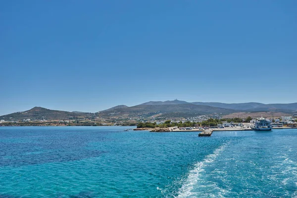 Antiparos Island Greece June 2017 Beautiful Seascape View Travelling Antiparos — Stock Photo, Image