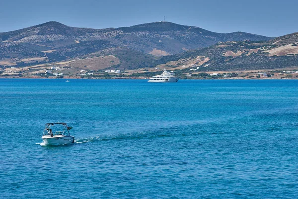 Antiparos Island Greece June 2017 Beautiful Seascape View Travelling Antiparos — Foto de Stock