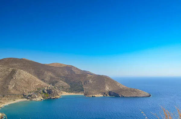 Blick Auf Den Strand Von Marmari Der Lakonischen Mani Präfektur — Stockfoto