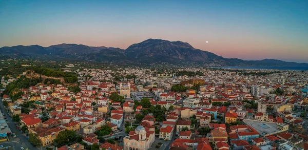 Aerial View Castle Hill Area Metropolitan Church Ypapanti Old Historical — Stock Photo, Image