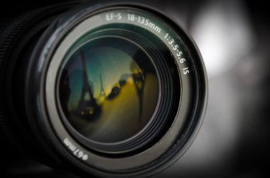 Eyfel Kulesi Lens yansıma
