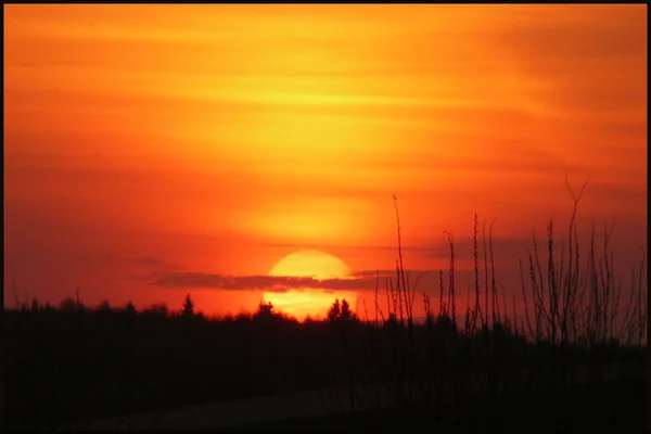 Puesta de sol — Foto de Stock