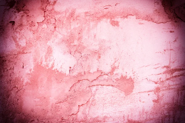 Fragmento de parede com atritos e fissuras — Fotografia de Stock