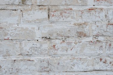 Tuğla doku çizikler ve çatlaklar ile