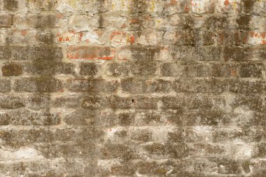 Tuğla doku çizikler ve çatlaklar ile