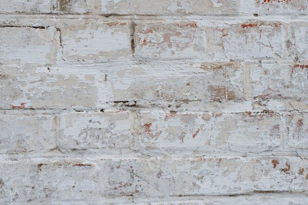 Кирпичная текстура с царапинами и трещинами
