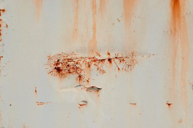 Çizik ve çatlaklarla metal doku