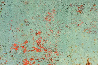 Çizik ve çatlaklarla metal doku