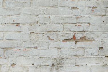 Tuğla doku çizikler ve çatlaklar ile