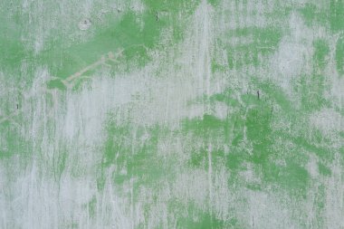 Duvar parçası attritions ve çatlaklar ile