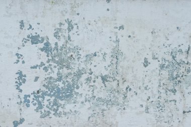 Duvar parçası attritions ve çatlaklar ile