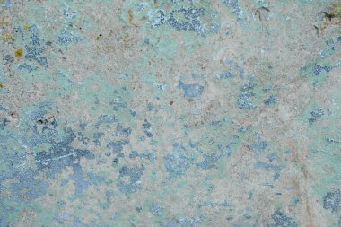 Duvar parçası attritions ve çatlaklar ile