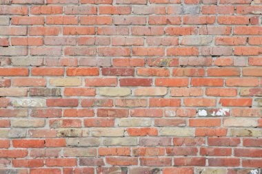 Tuğla doku çizikler ve çatlaklar ile