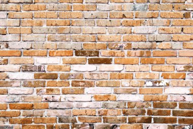 Tuğla doku çizikler ve çatlaklar ile