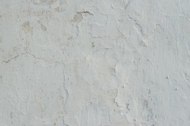 Duvar parçası attritions ve çatlaklar ile