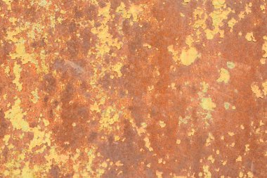 Çizik ve çatlaklarla metal doku 