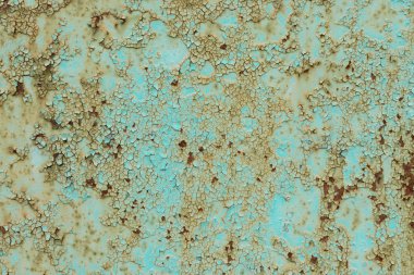 Çizik ve çatlaklarla metal doku 