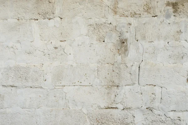 Textura de ladrillo con arañazos y grietas — Foto de Stock