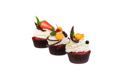 Lezzetli kek meyve ile