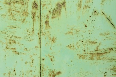 Çizik ve çatlaklarla metal doku