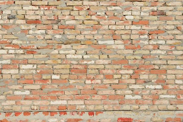 Brick texture with scratches and cracks — Stock Photo, Image