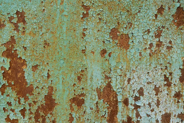 Kovová textura se škrábanci a prasklinami — Stock fotografie