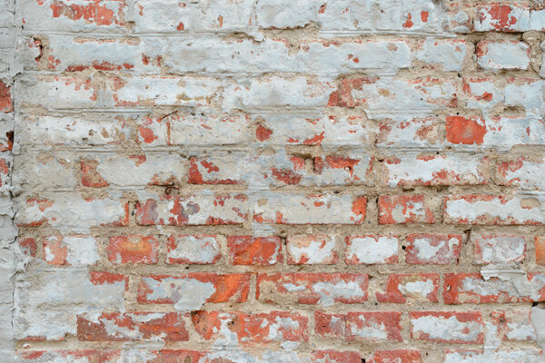 Brick texture with scratches and cracks