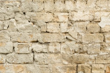 Tuğla doku çizikler ve çatlaklar ile