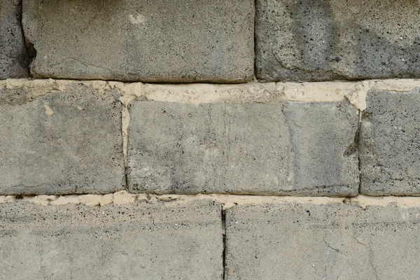 Textura de ladrillo con arañazos y grietas — Foto de Stock