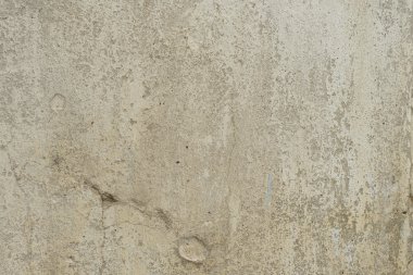 Duvar parçası attritions ve çatlaklar ile