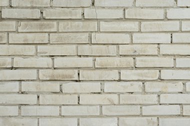 Tuğla doku çizikler ve çatlaklar ile