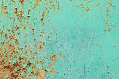 Çizik ve çatlaklarla metal doku