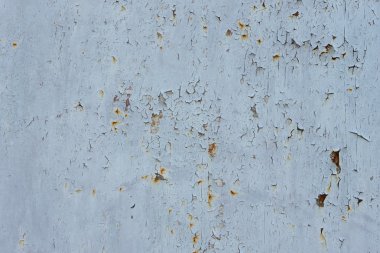 Çizik ve çatlaklarla metal doku