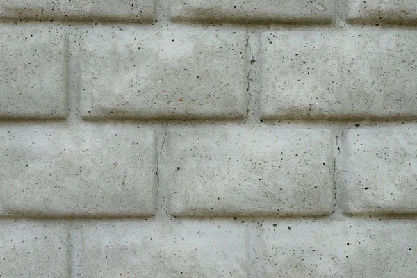 Tekstura cegły z rys i pęknięć — Zdjęcie stockowe
