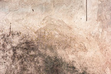 Doku, duvar, beton, arka plan olarak kullanılabilir. Çizik ve çatlaklarla dolu bir duvar parçası.