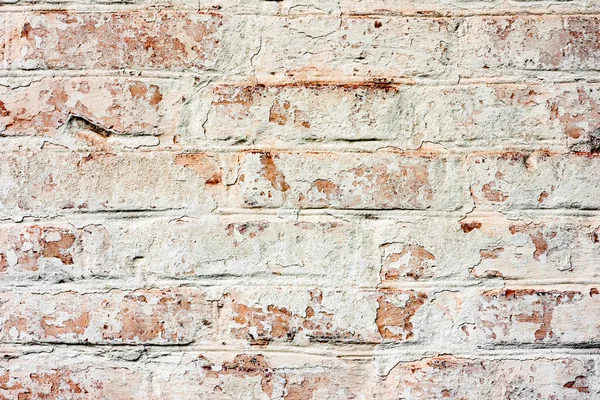 Texture Brick Wall Can Used Background Brick Texture Scratches Cracks — Stock Photo, Image