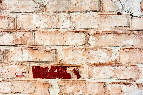 Doku, tuğla, duvar, arka plan olarak kullanılabilir. Çizik ve çatlaklarla tuğla dokusu