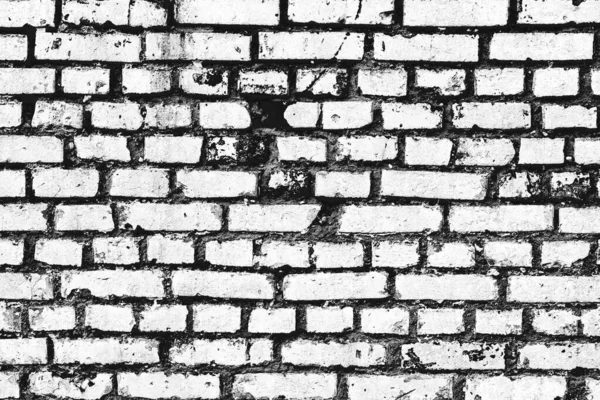 Texture Brick Wall Can Used Background Brick Texture Scratches Cracks — Stock Photo, Image